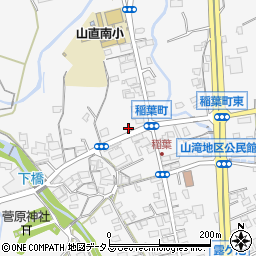 大阪府岸和田市稲葉町43周辺の地図