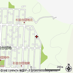 広島県広島市佐伯区杉並台63-1周辺の地図