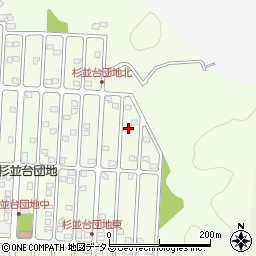 広島県広島市佐伯区杉並台62-5周辺の地図