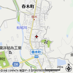 大阪府和泉市春木町1105周辺の地図