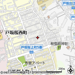 広島県広島市東区戸坂桜東町10-24周辺の地図