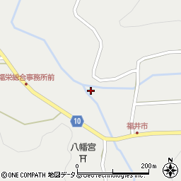 山口県萩市福井下3539周辺の地図