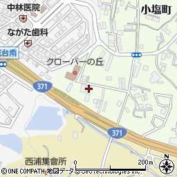 大阪府河内長野市小塩町413周辺の地図