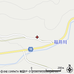 山口県萩市福井下5337周辺の地図
