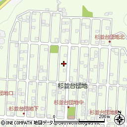 広島県広島市佐伯区杉並台21周辺の地図