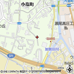 大阪府河内長野市小塩町71周辺の地図