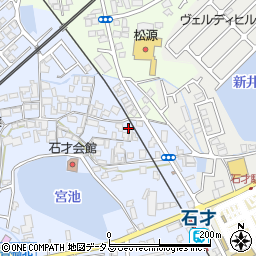 大阪府貝塚市石才475周辺の地図