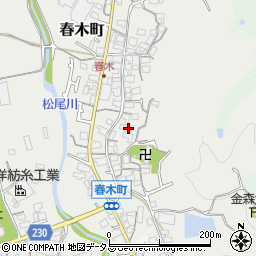 大阪府和泉市春木町1101-1周辺の地図