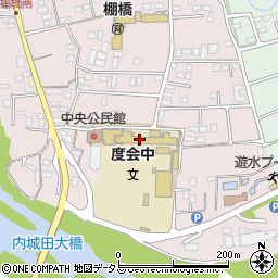 度会町立度会中学校周辺の地図