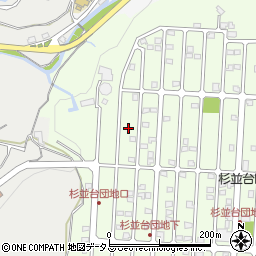 広島県広島市佐伯区杉並台16周辺の地図