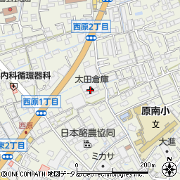 太田倉庫株式会社　祇園倉庫周辺の地図