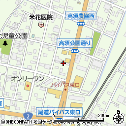 ビューティヘアケア　東尾道店周辺の地図