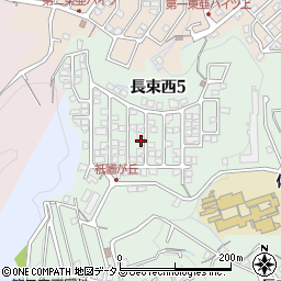 第二祇園ケ丘団地周辺の地図