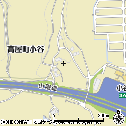 広島県東広島市高屋町小谷2178周辺の地図