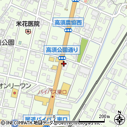 ＥＮＥＯＳ尾道東ＳＳ周辺の地図