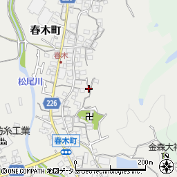 大阪府和泉市春木町1093周辺の地図