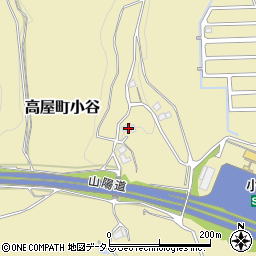 広島県東広島市高屋町小谷2129-1周辺の地図