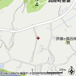 広島県東広島市高屋町重兼119周辺の地図