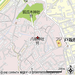 片岡アパート周辺の地図