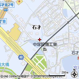 大阪府貝塚市石才199-4周辺の地図