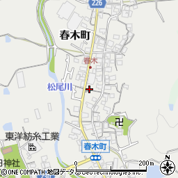 大阪府和泉市春木町963周辺の地図