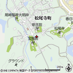 大阪府和泉市松尾寺町1491周辺の地図
