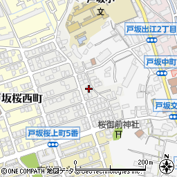 レオパレス戸坂桜東町ミヤマ周辺の地図