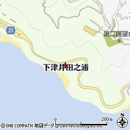 岡山県倉敷市下津井田之浦周辺の地図