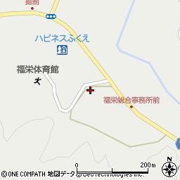 山口県萩市福井下3992周辺の地図