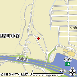 広島県東広島市高屋町小谷2150周辺の地図