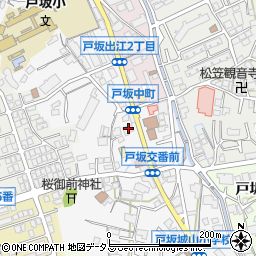 広島信用金庫戸坂支店周辺の地図