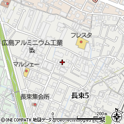 有限会社鯉城カーボン社周辺の地図