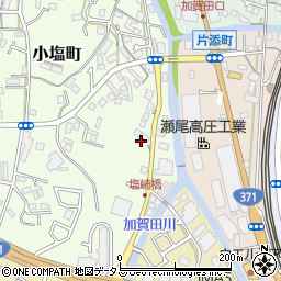 大阪府河内長野市小塩町58周辺の地図