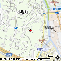 大阪府河内長野市小塩町79-2周辺の地図