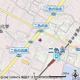 大阪府貝塚市浦田71周辺の地図