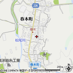 大阪府和泉市春木町1085-1周辺の地図