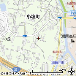大阪府河内長野市小塩町77周辺の地図