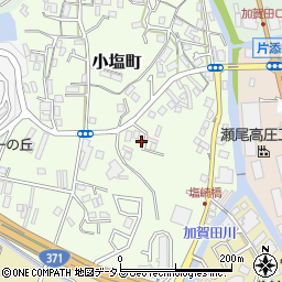 大阪府河内長野市小塩町78周辺の地図