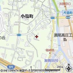 大阪府河内長野市小塩町79-1周辺の地図
