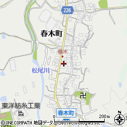 大阪府和泉市春木町962周辺の地図