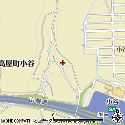 広島県東広島市高屋町小谷2149周辺の地図