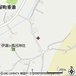広島県東広島市高屋町重兼198周辺の地図