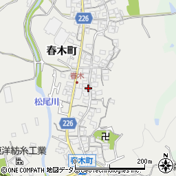 大阪府和泉市春木町1084周辺の地図