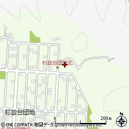 広島県広島市佐伯区杉並台61周辺の地図