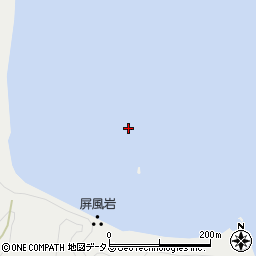 青海島周辺の地図