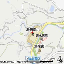 広島市立　湯来南放課後児童クラブ周辺の地図