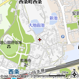 広島県東広島市西条町西条517周辺の地図