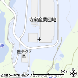 広島県東広島市寺家産業団地5周辺の地図