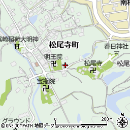 大阪府和泉市松尾寺町2167周辺の地図