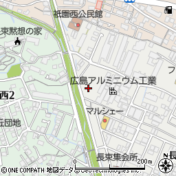 岡山鈴鹿屋広島営業所周辺の地図
